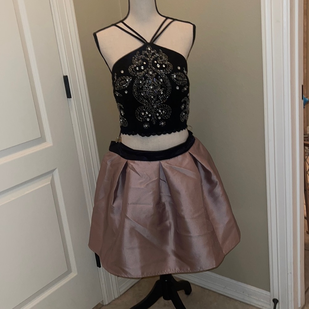 Two piece set formal dress